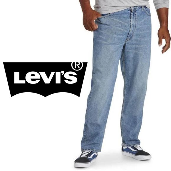 Levis 55 Relaxed Fit Jeans 44x32 